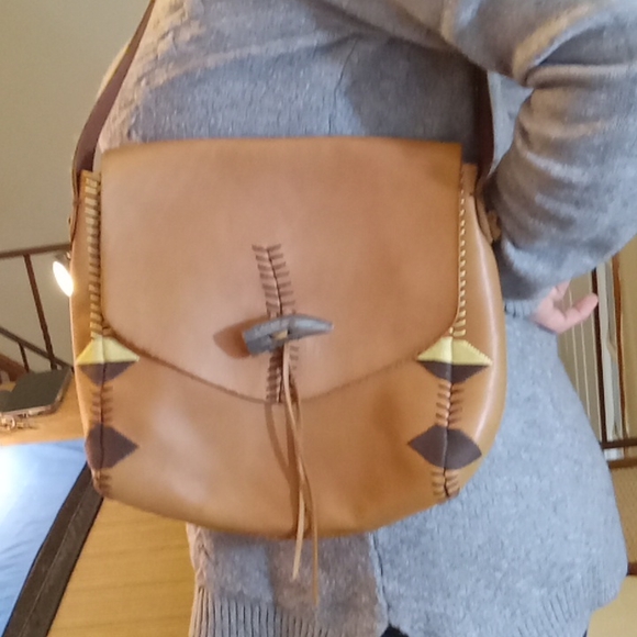 Lucky Brand Bags Lucky Brand Vtg Saddlebag Purse Nwot Poshmark